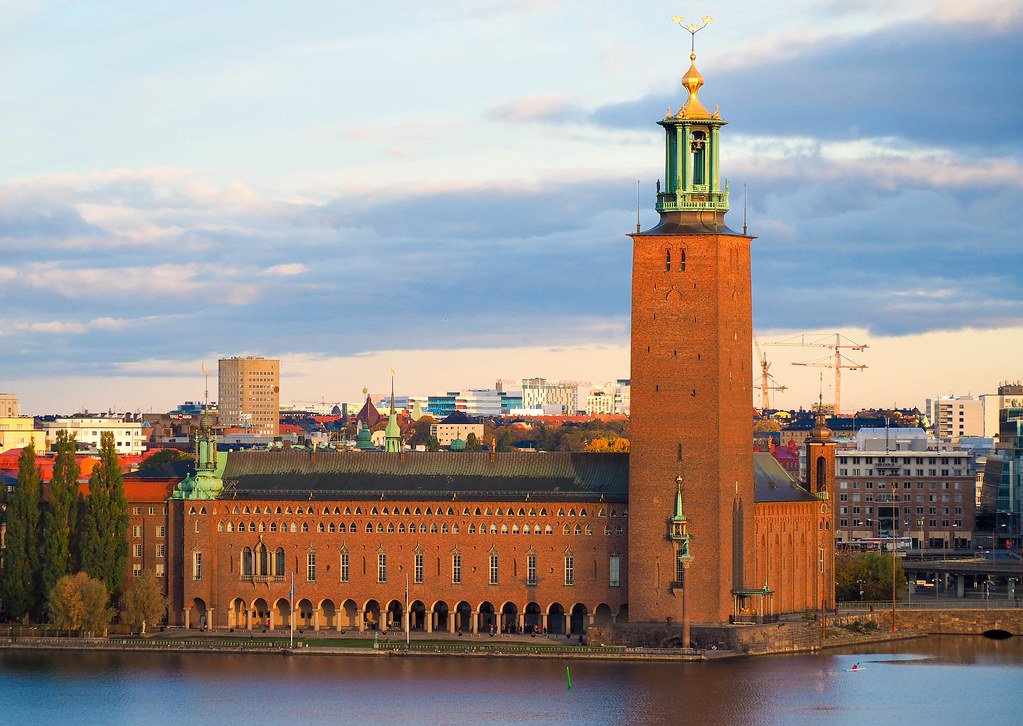 Stockholm City Hall from Mariaberget